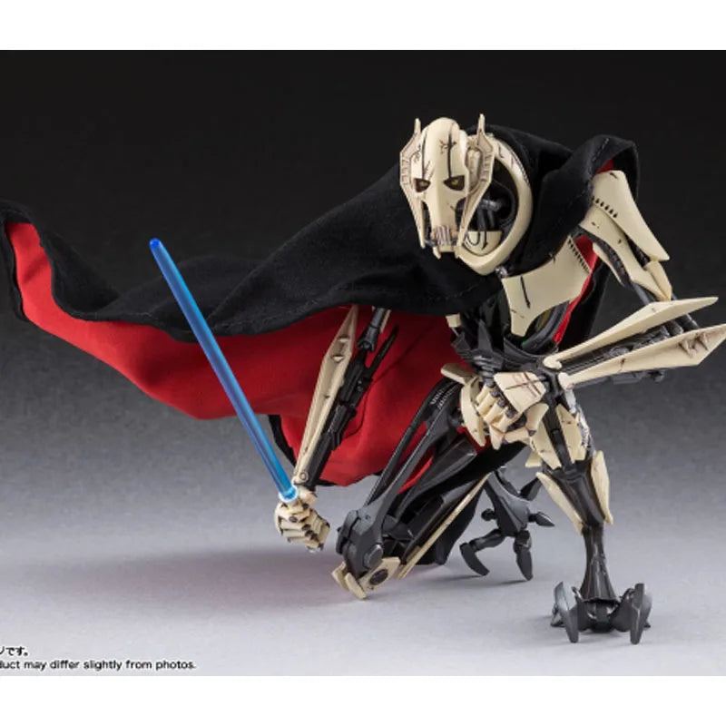 Bandai Original S.H.Figuarts General Grievous 19cm Anime Action Figures Toys for Boys Christmas Gift Collectible Model Ornaments