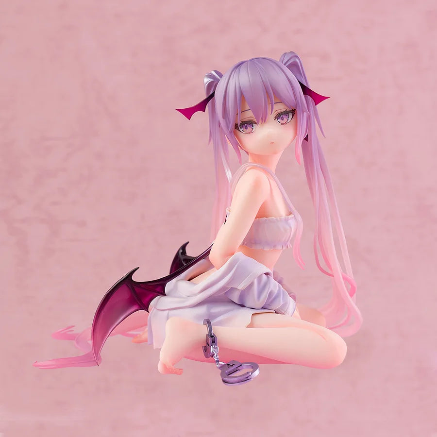 14CM Kneeling Position Eve the Little Demon Anime Collectible Figure GK Garage Kit Model Toys Gift