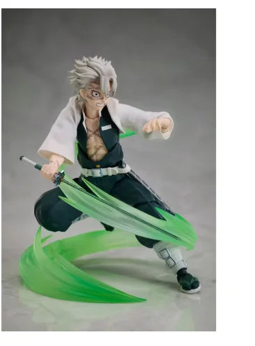Original Aniplex BuzzMod Demon Slayer Kimetsu no Yaiba Sanemi Shinazugawa 1/12 In Stock Anime Collection Figures Model Toys