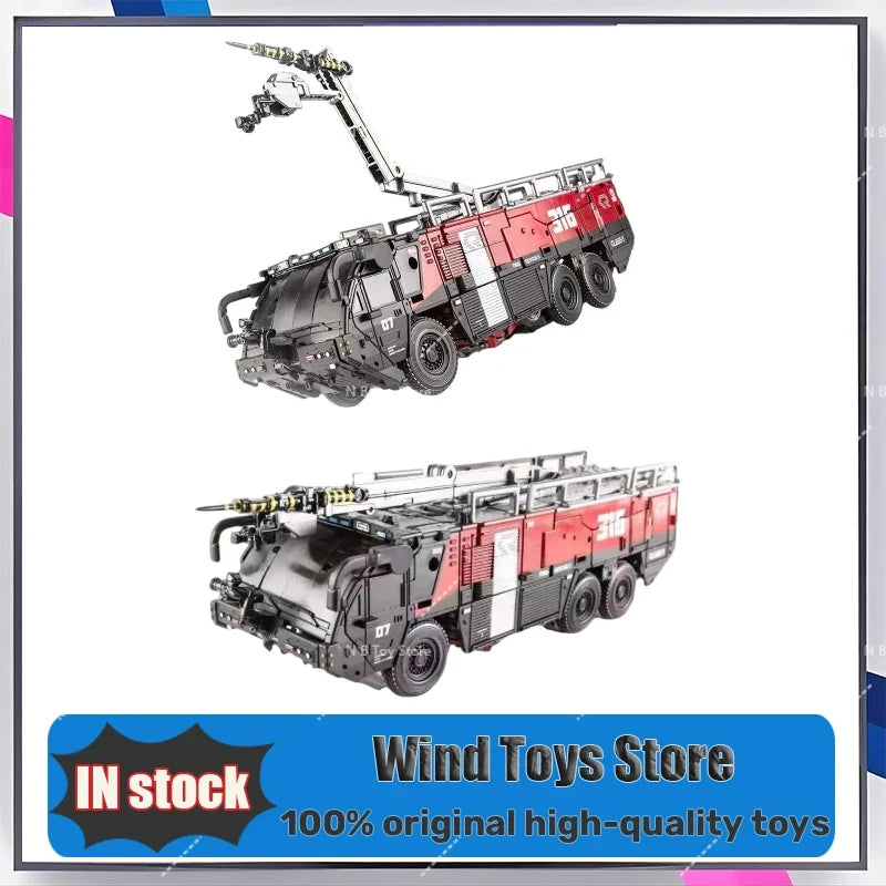 IN STOCK Transformation OV-01 OV01 Enlarged Version Modified KO SS61 Prime Alloy Fire Truck Action Figure Robot Model Toy