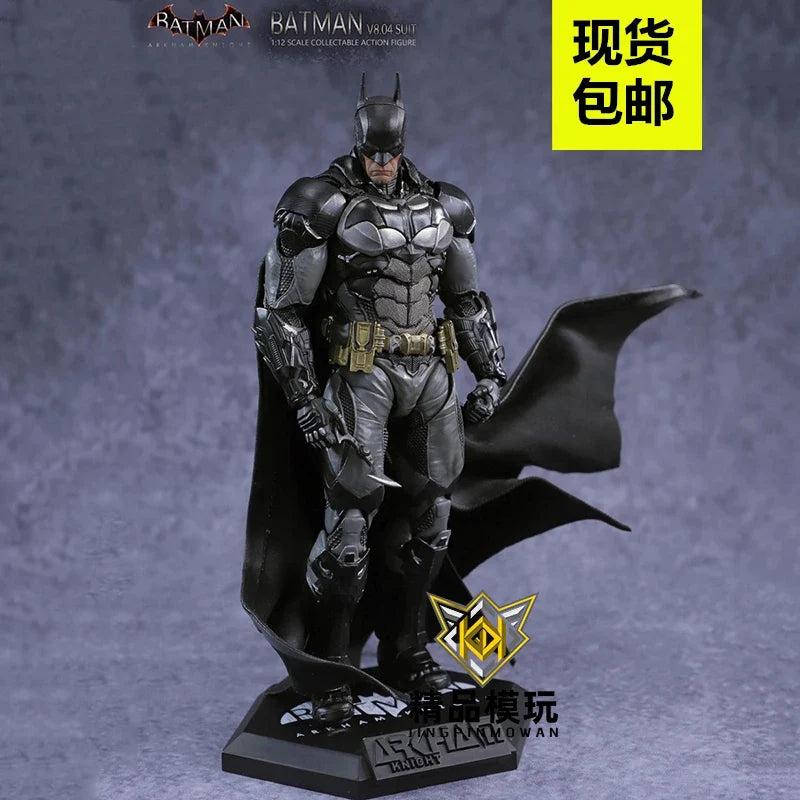 （In Stock）Original Lpzz Arkham Knight Figure V8.04 Suit Batman Action Figures 002 Deathstroke Dc Multiverse Superman 1/12 Statue
