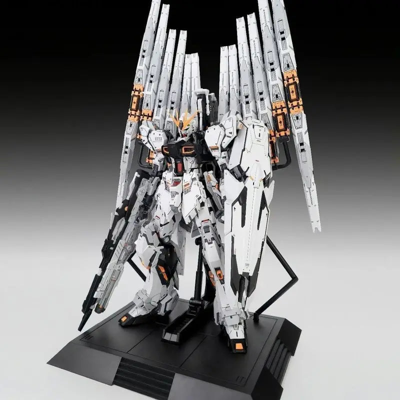 【IN STOCK】NCZZW Model RX-93 Nu Fighter Action Figure CMM GK Style 1/100 Scale Assembly Model Kit 24cm UC Anime Figures Gift