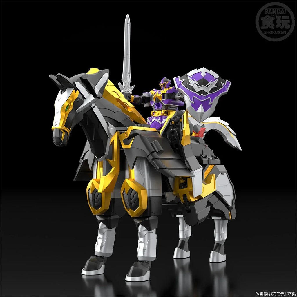 In Stock BANDAI SMP Mahou Sentai Magiranger Maagi Black Wolf Kaiser 17.5CM ABS Anime Action Figures Assembly Model Toy