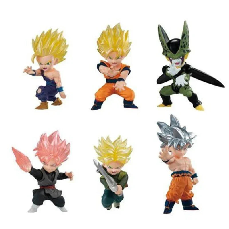DBZ Adverge Motion Saiyan Family - Goku, Vegeta & Gohan (Series 1-5 Mini Figures)