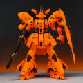 In-Stock RG 1/144 Sazabi HermèS Orange Assembly Posable Model Kit Action Figures Collecting Ornaments Plastic Models Toys Gifts