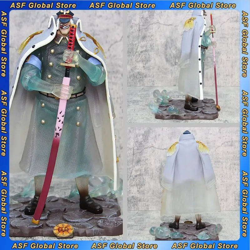 30 cm Neue ONE PIECE Anime Figur Shiryu Peripherie PVC Modell Szene Statue Schreibtisch Dekoration Ornamente Kinder Weihnachtsgeschenke Spielzeug