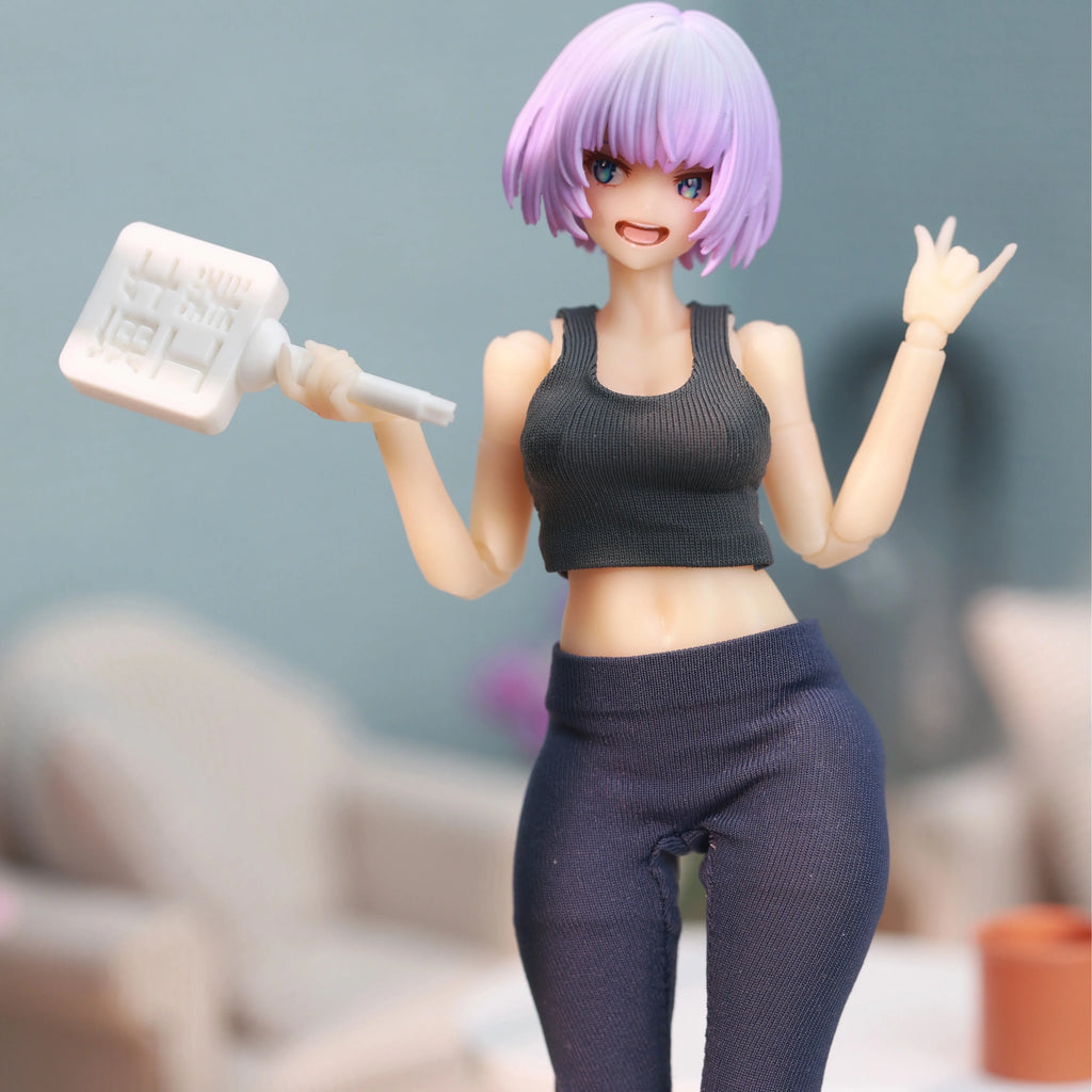 IN STOCK MANATEE INDUSTRY 1/12 Scale Collectible Figure Inanna Lively Cute Yoga Sports Girl 6Inch Women Soldier Action Model Toy