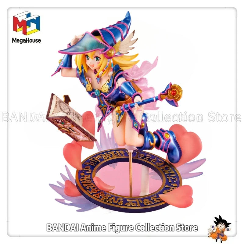 In Stock Original MegaHouse MH Art Works Monsters Yu-Gi-Oh! Duel Monsters Black Magician Girl Limited Edition Toys Models Statue