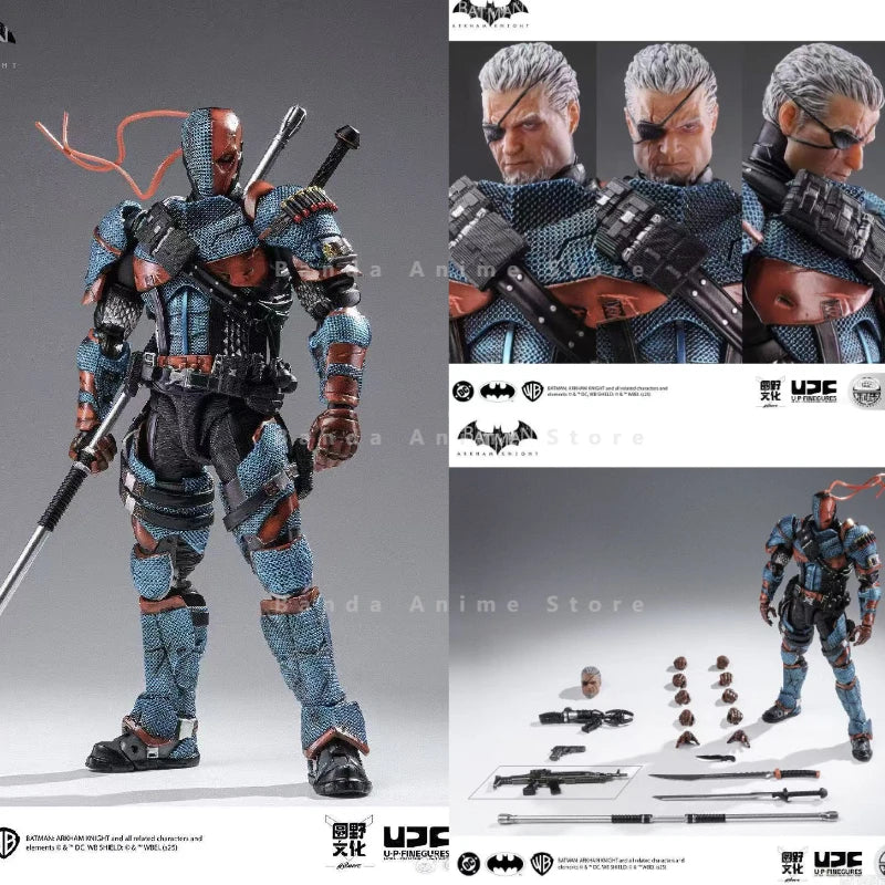 New Original LPZZ Toys Arkham Knight Figure Deathstroke Action Figures X U-P-Finegures Batman DC Multiverse Superman 1/12 Statue