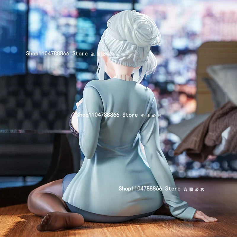 In Stock  Yukino Anime Figure Mifuyu Yukino Figures Sitting Posture Sexy Girl Figurine Pvc Model Statue Collectible Toys  Gifts