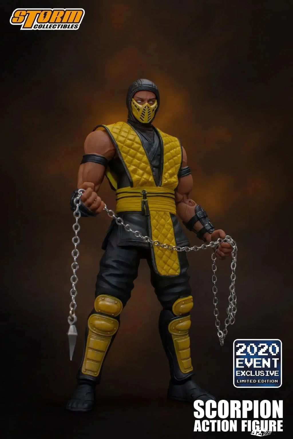 Original Genuine Storm Toys 1/12 Scorpion Skull Flaming Head 2020 Soldier Model Full Set 6'' Action Figure In Stock