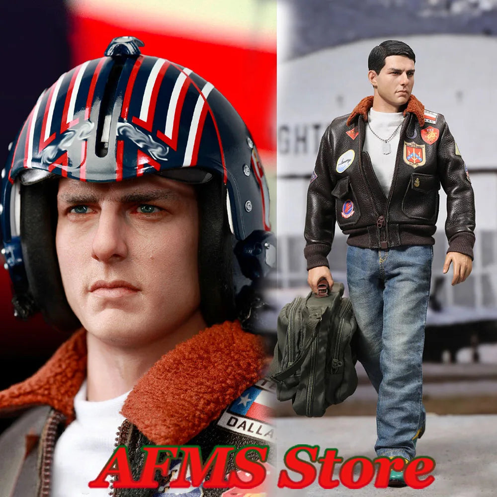 DID MA80181 1/6 Scale Sammelfigur US Navy Pilot Leutnant Peter Handsome Tom Cruise 12 Zoll Herren Soldat Actionfigur