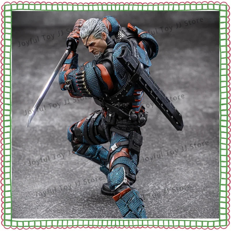 In Stock New Original Lpzz Deathstroke Arkham Knight Deathstroke Finished Module 1/12 Dc002 Articulated Action Anime Figure Gift