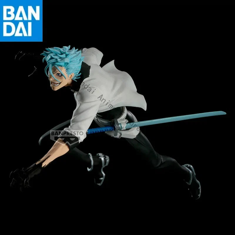 BANDAI NAMCO BANPRESTO in stock Original Genuine BLEACH VIBRATION STARS Grimmjow Jeagerjaques Figure model PVC 17cm toy gift