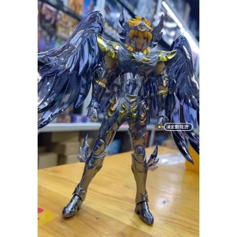 In Stock GT Model Saint Seiya Myth Cloth EX/EXM Cygnus Hyoga God Cloth V4 SOG Bronze Knights Zodiac Metal Armor Action Figure