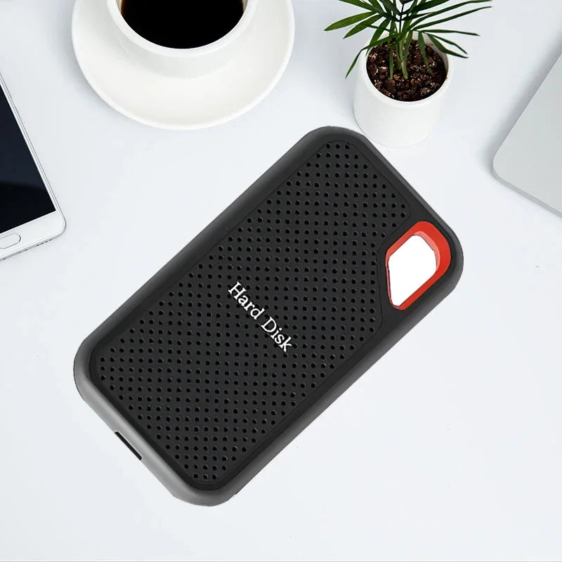 High-speed External Hard Drive 1TB Portable SSD 4TB External Solid State Drive USB 3.1 Hard Disk 128TB Storage for PC/Mac/Phone