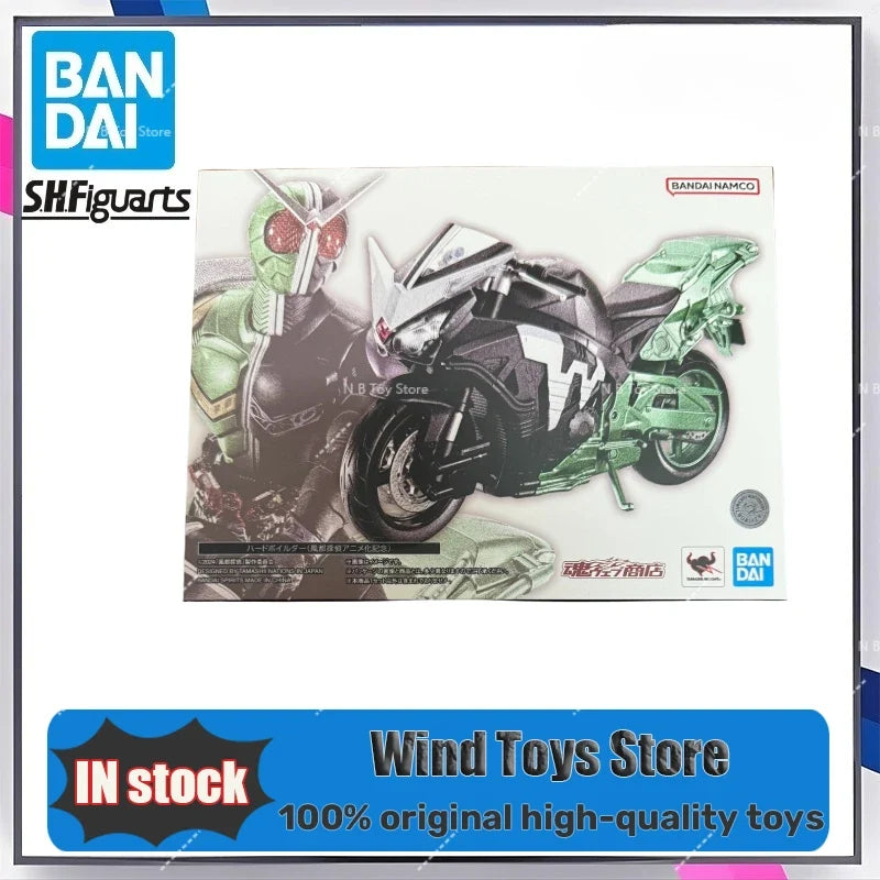 Original Bandai SHF Fengdu Detective: Portrait of Kamen Rider SKULL Tough Guy Motorcycle Gift Figures Collection
