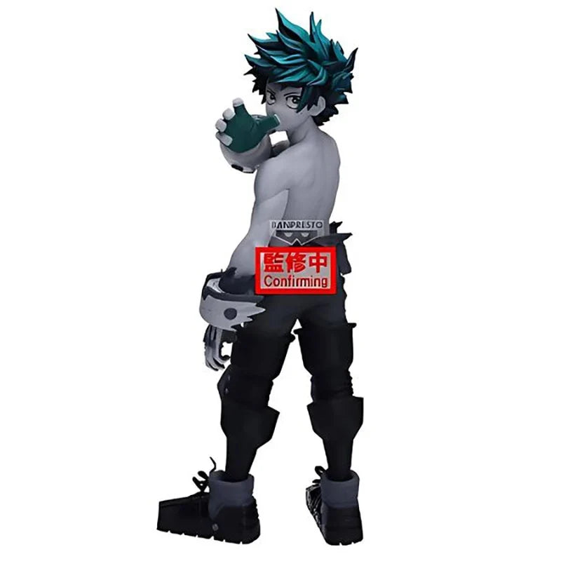 Original Banpresto My Hero Academia Noir Edge Collection Midoriya Izuku Action Figure Toy Kids Gift Collectible Model Ornaments