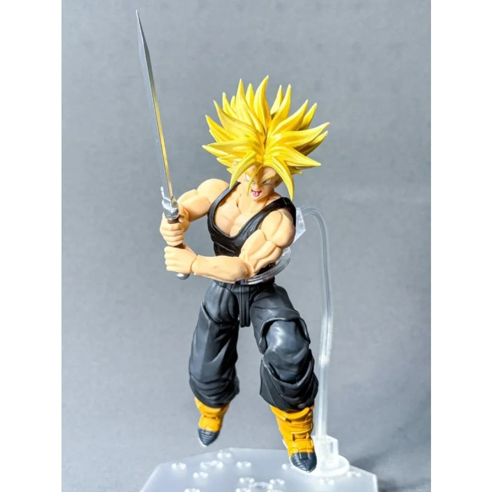Tonsenarttoys Dragon Ball Z Super Saiyan Future Trunks S.H.Figuarts Anime Action Figure Model Figurine Collection Toys Gifts