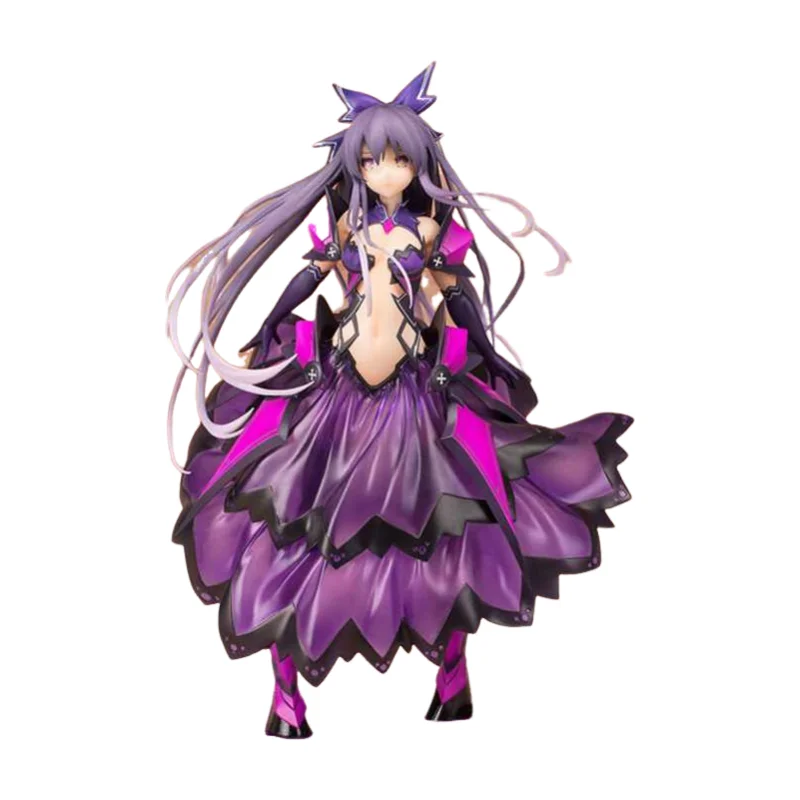 24cm Date A Live Yatogami Tohka Standing Position 1/7 Anime Figure Model Statue Collection Desktop Decoration Ornament Toy Gift