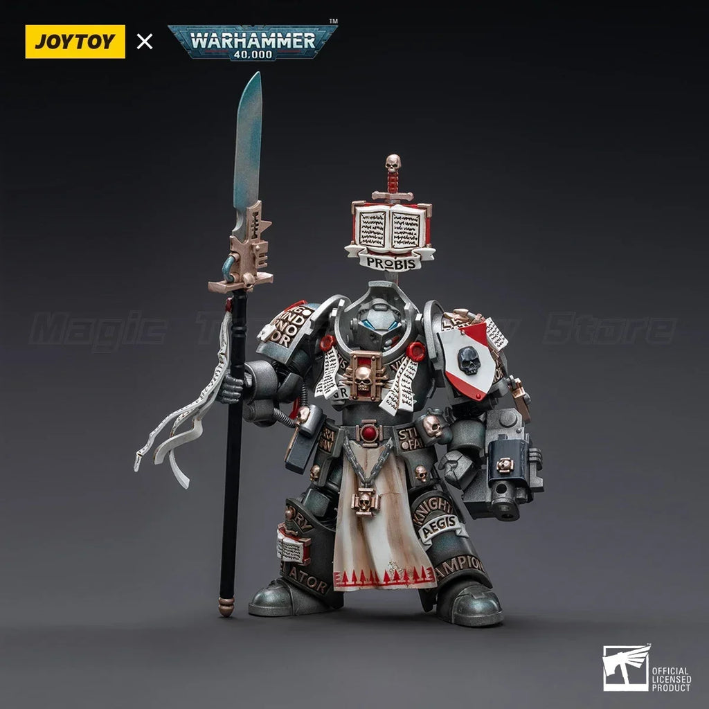 【In Stock】JOYTOY 1/18 Action Figure Warhammer 40K Grey Knights Terminator Jaric Thule Toy