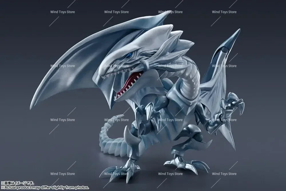 In Stock Bandai S.H. Monster Shm Arts Yu-Gi-Oh Duel Monsters Blue-Eyes White Dragon Action Figure Toy Model Gift