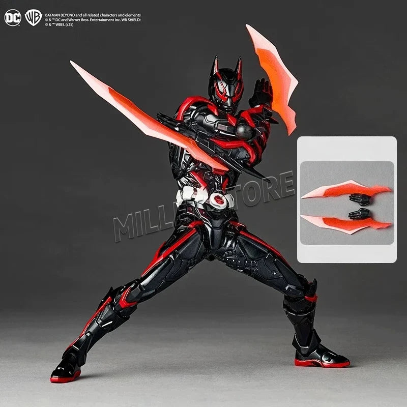 In Shock Original Box KAIYODO Amazing Yamaguchi Revoltech Batman Beyond Action Collectible Model  Assemble Toys Gift