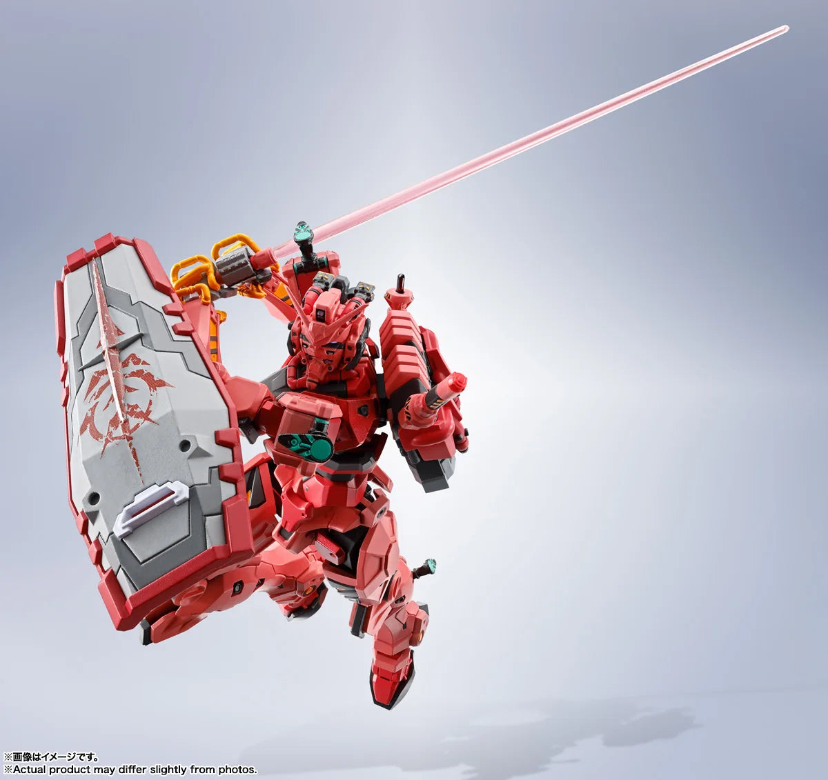 Officially Licensed BANDAI METAL ROBOT SPIRITS Mobile Suit Gundam GQuuuuuuX Red Gundam Figure Anime Action Model Genuine Toy
