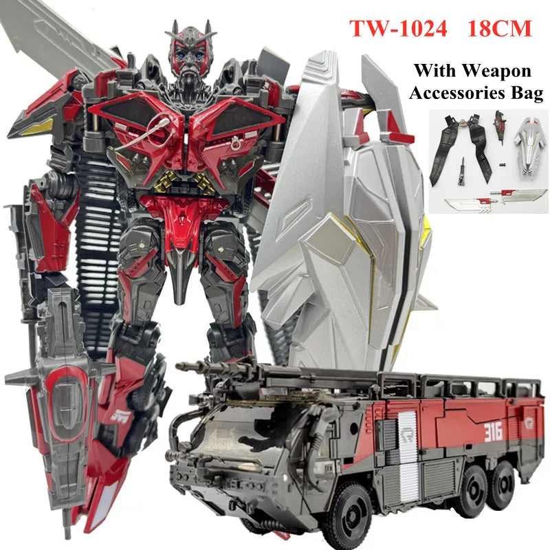 IN STOCK BPF New 21cm Robot Tank Model Toys Cool Transformation Anime Action Figures Aircraft Car Movie Kids Gift SS38 6022A