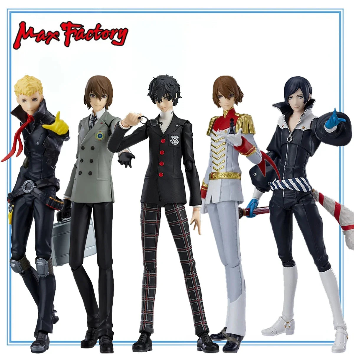 100 Original in Stock  Max Factory  Figma PERSONA5 The Animation 471 496Akechi Gorou 404Kitagawa Yuusuke EX-50Joker 433  SKULL
