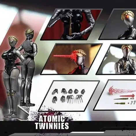 In Stock Wikeetoys Atomic Heart Dancing Twinnies Third Party 1/12 Scale Action Figures