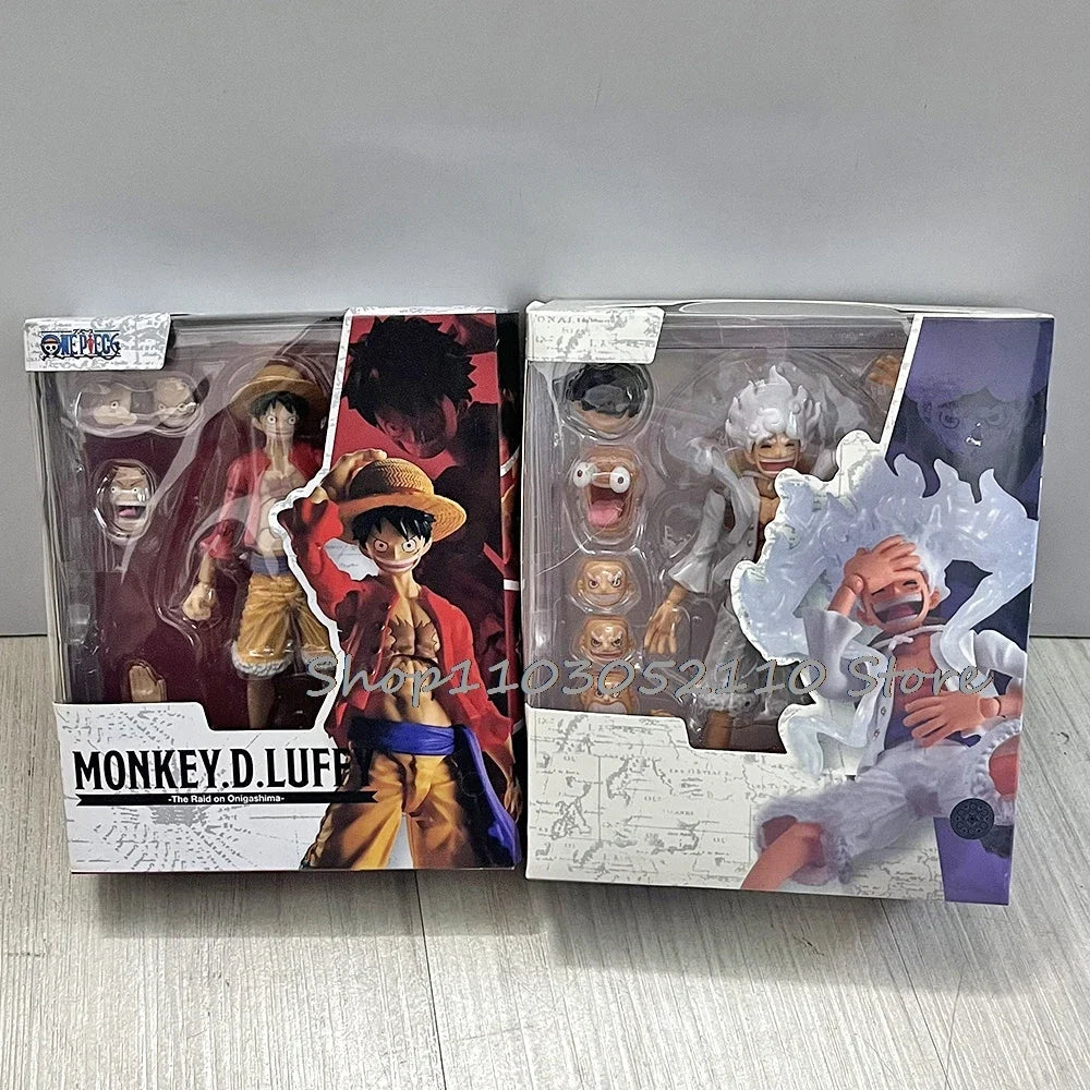 Monkey D Luffy Figure White Nika Luffy S.H.Figuarts Luffy SHF Figure Movable Joints Collection Model Toys Birthday Gifts