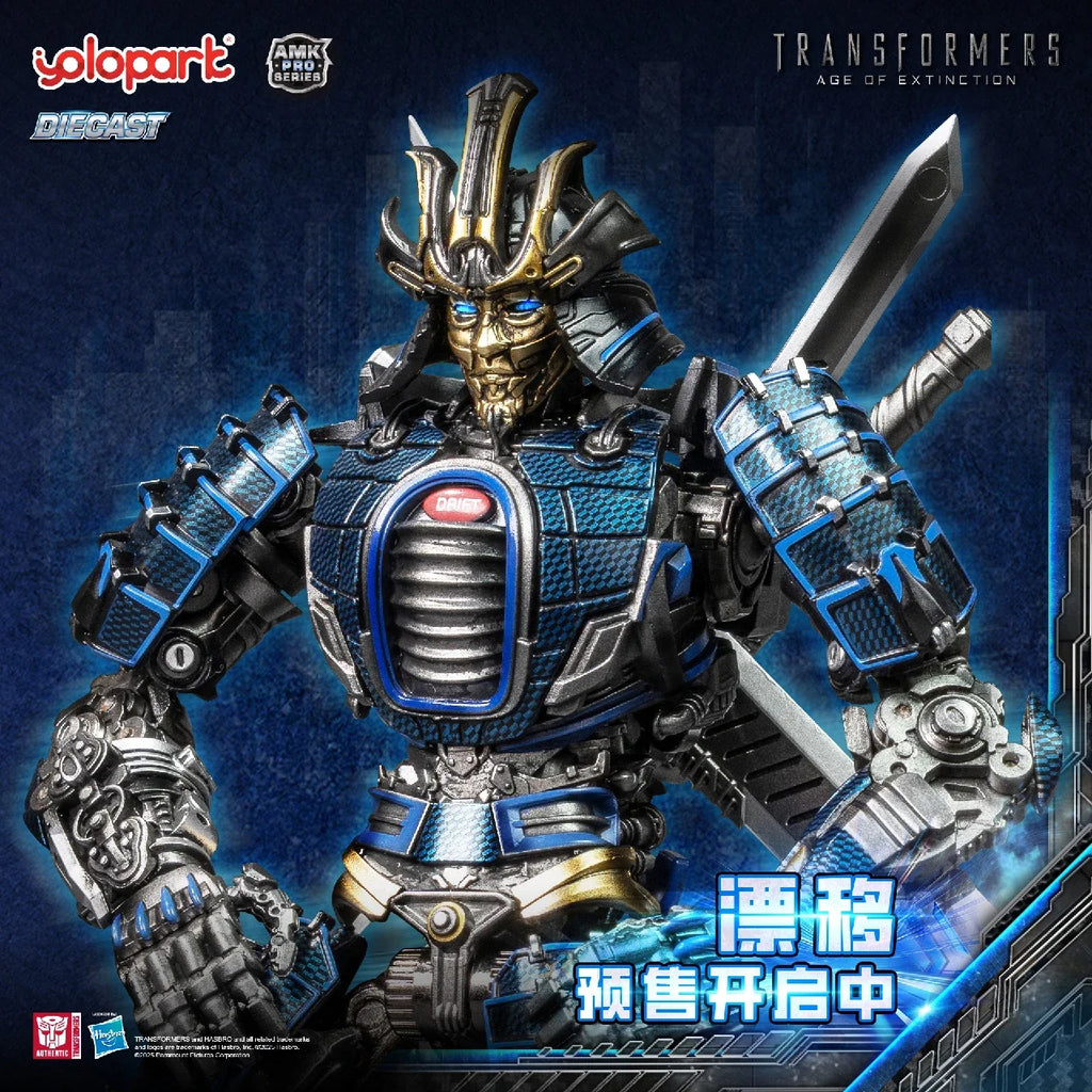 New 2025 Yolopark Amk Pro Series Transformers Age Of Extinction Drift Alloy Collect Commemorate Model Action Figure Toys Gifts