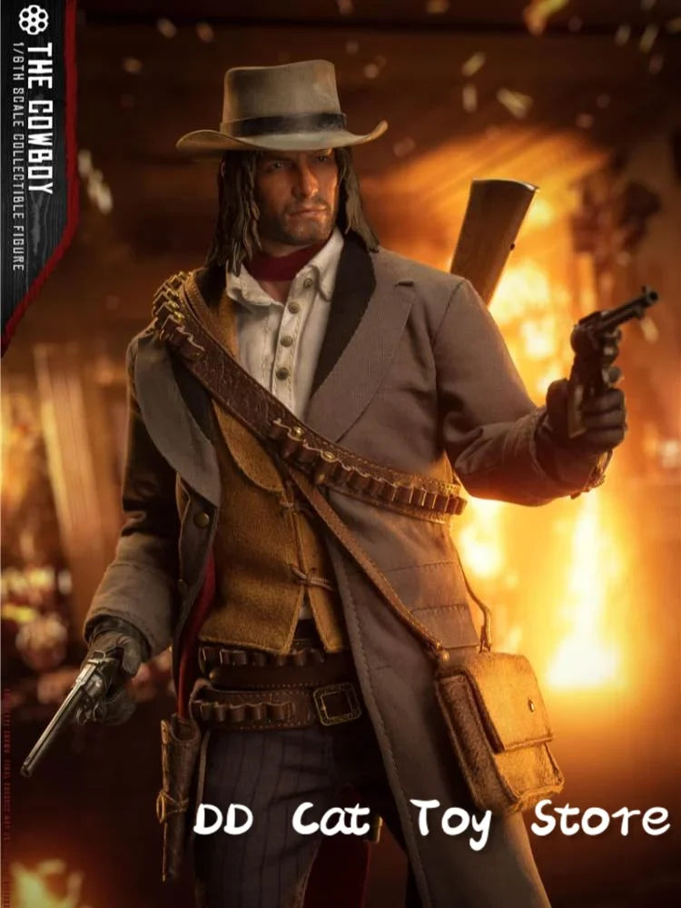 LIMTOYS LIM011 1/6 Men Soldier John Marston Classic Western Cowboy Shooting Arcade Game Doll 12" Action Figure Toys Customized