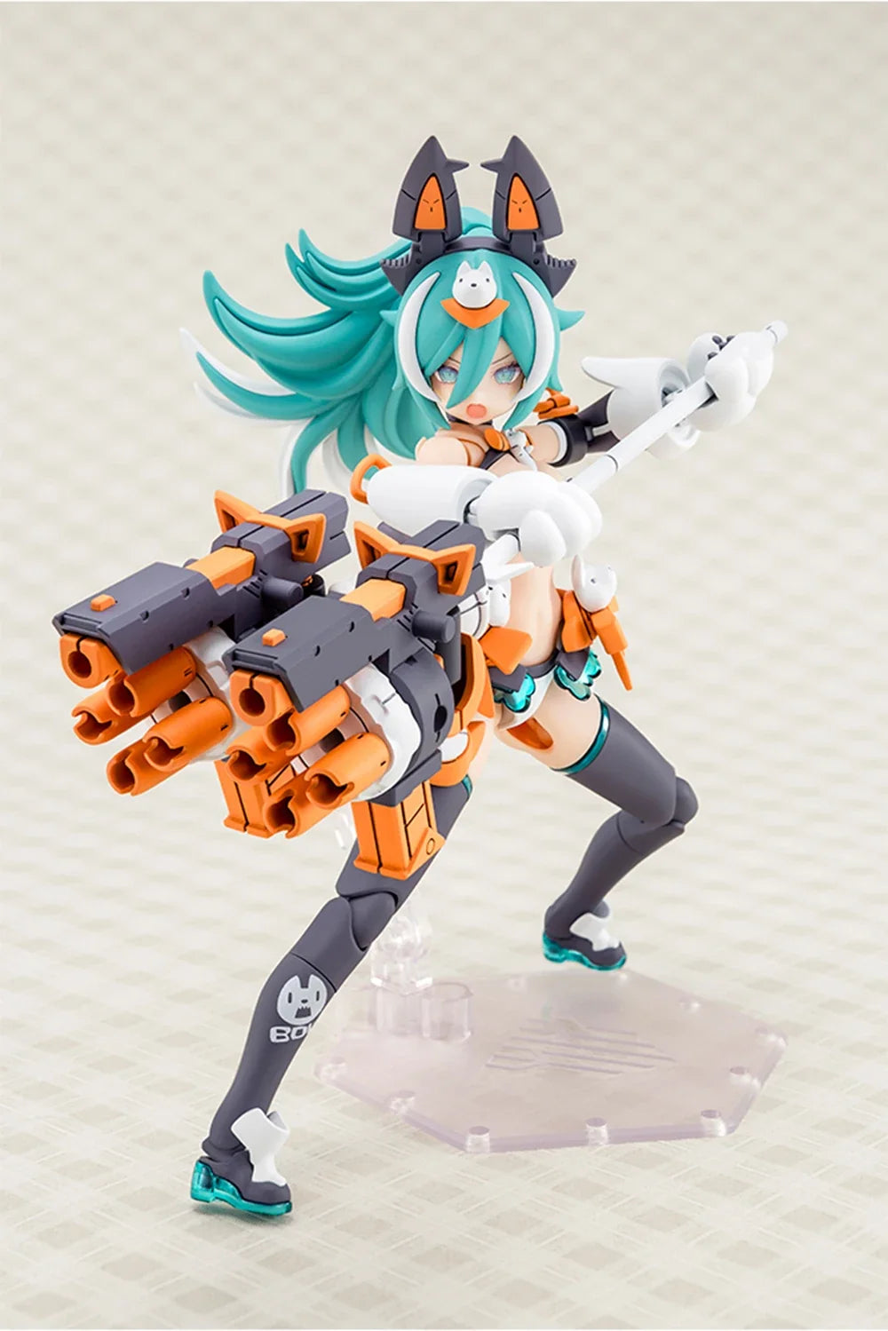 Kotobukiya Machine Girl KP788 PUNI MOFU LANG Wolf Girl Assemble Action Figureals Model