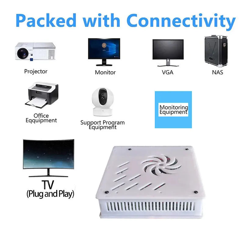 X8 Retro Game Console Upgrade Gaming Experience 8G RAM 2TB Storage 70000+ Classic Games Compatible with Wii PS2 XBOX PSP NGC