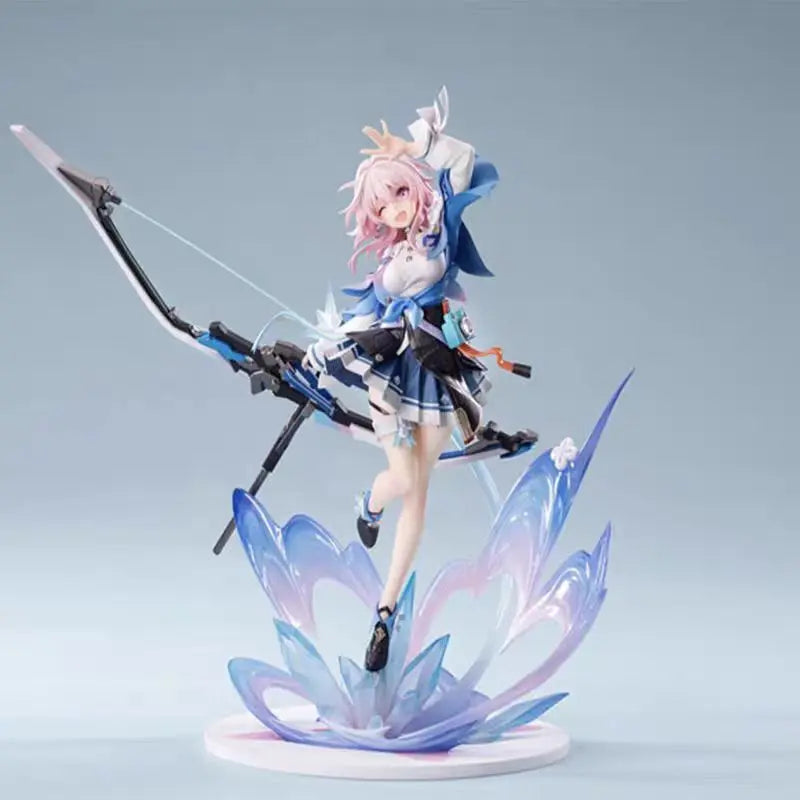 【Presale】Honkai: Star Rail Anime figurine March 7th Game Character Sculpture  Action Doll Statue Figures Collectible Model
