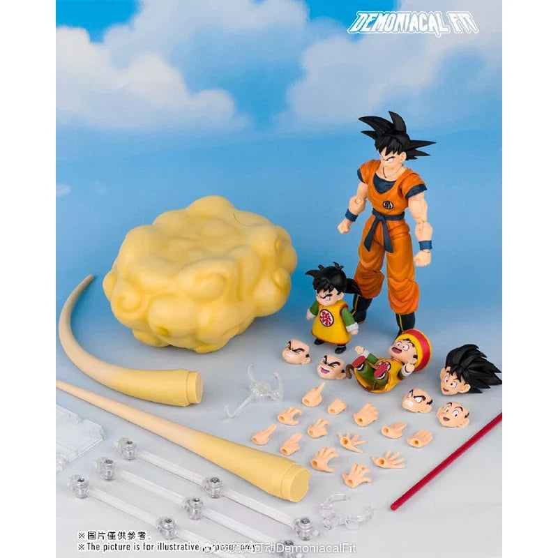 Demoniacal Fit Dragon Ball Super Saiyan Son Goku Son Gohan Father And Son The Unbreakable Bond Anime Action Figure Toys Gifts