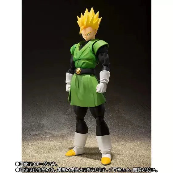 In Stock Bandai Soul Limited SHF Masked Saiya Superman Super Saiyan Sun Wufan Spot