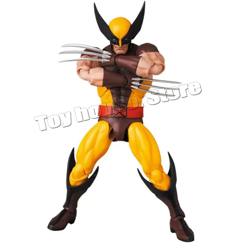 In Stock Ct Toys Wolverine Deadpool Anime Figure Mafex 138 Deadpool 3 Movie Action Figure Figurine Model Statue Collection Toys