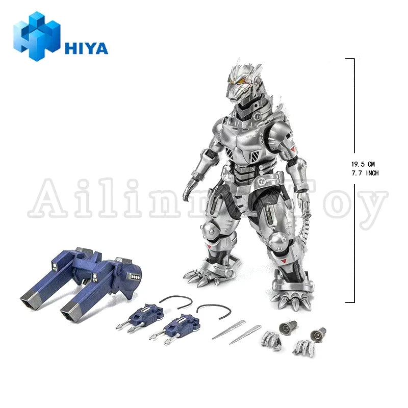 [Pre-Order]HIYA 7.7inch Action Figure Exquisite Basic Series GODZILLA AGAINST MECHAGODZILLA Mechagodzilla MFS-3 Anime Toy