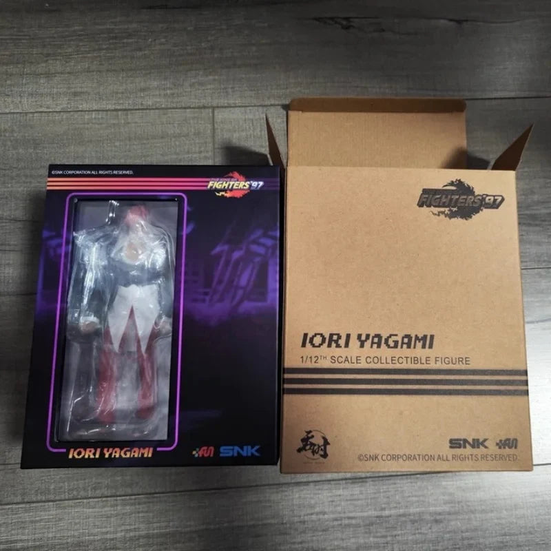 In Stock Tunshi Studio Ts-Xxz-008 1/12 Shf The King Of Fighters'97 Iori Yagami Anime Action Figures Pvc Collectible Model Gifts