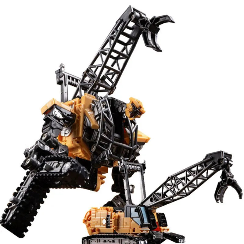 H6001-8B Anime Devastator Transformation Toys TAIBA BMB 8 IN 1 Action Figure Model KO GT Truck Crane Robot Car Kids Boy Gift