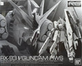 In StockGenuine Bandai  RG RX-93 V GUNDAM HWS Anime Action Figure Robot Periphery Collectible Assembly Model Toys Ornaments Gift