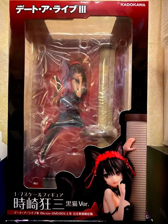 Original in Stock KADOKAWA Date A Live III Kurumi Tokisaki 1/7 Figures Model Toy Gift Collection Ornament