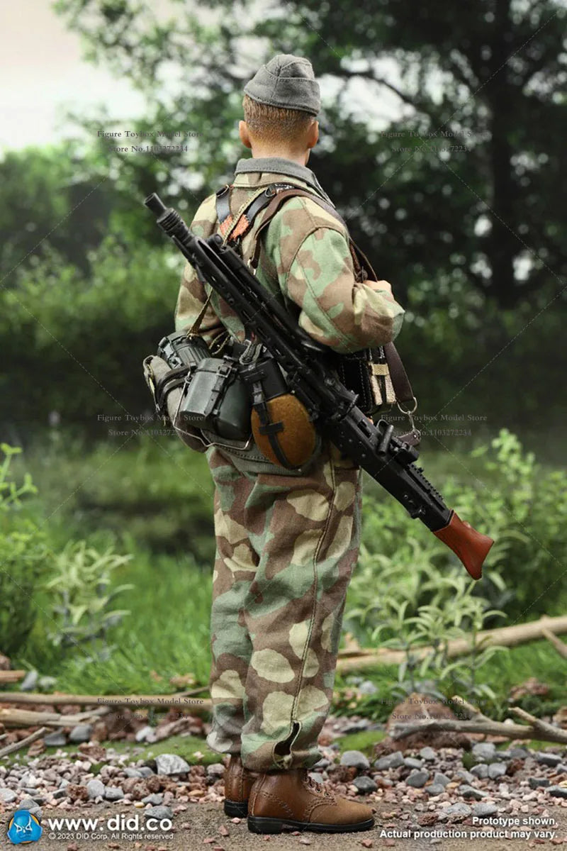 DID D80169 1/6 Collectible Military Man Soldier Armored Division MG42 Machine Gunner Otto 12" Full Set Fans Model Action Figure