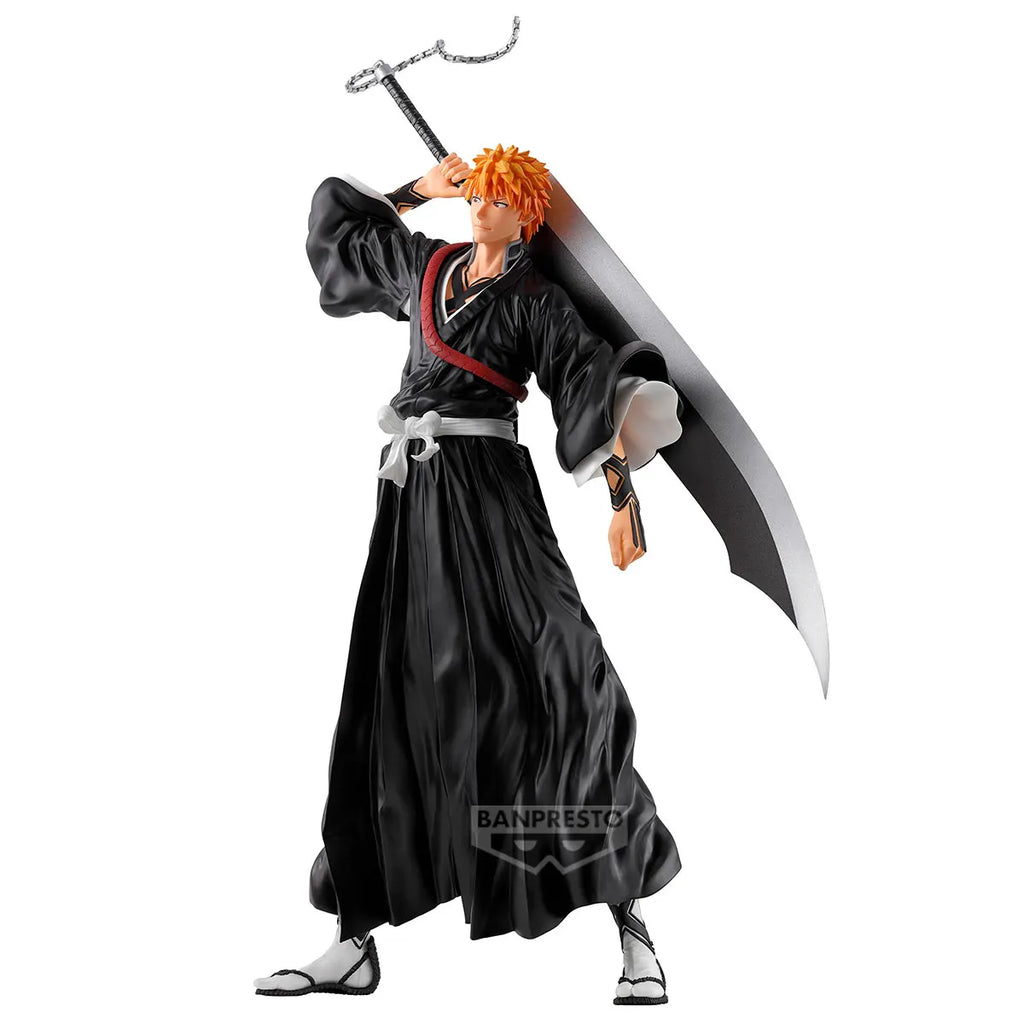 Original BANDAI Grandista BLEACH THE REBOOTED SOULS Kurosaki Ichigo Action Figure Toy PVC Model Collection BANPRESTO Gros Status