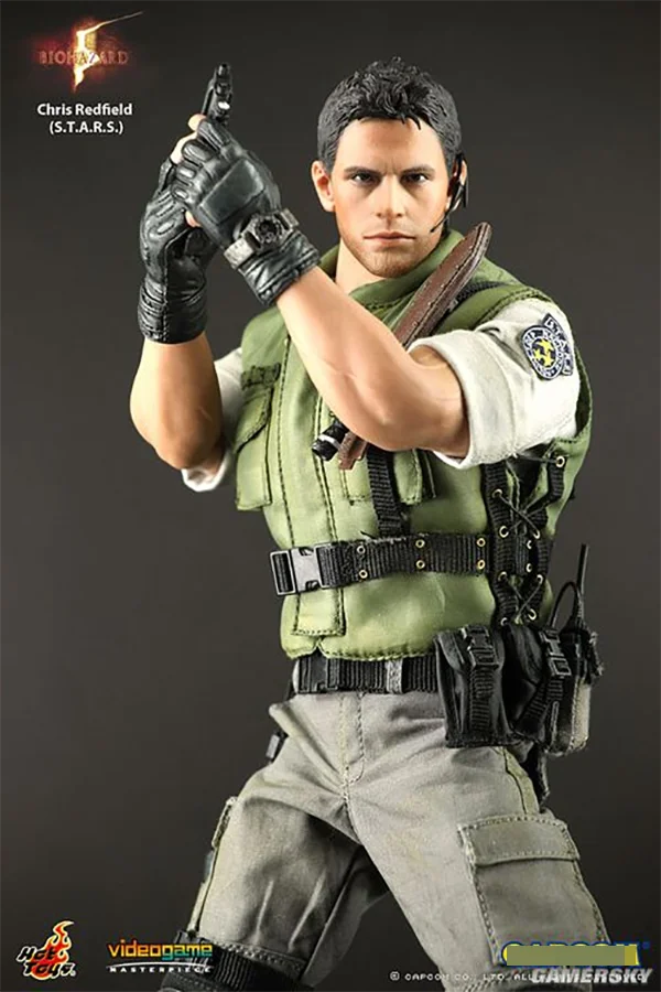 Original Resident Evil protagonist Chris Redfield 1/6 S.T.A.R.S 2.0 Action Figure Model Toys 12 inch collectible ornament gift
