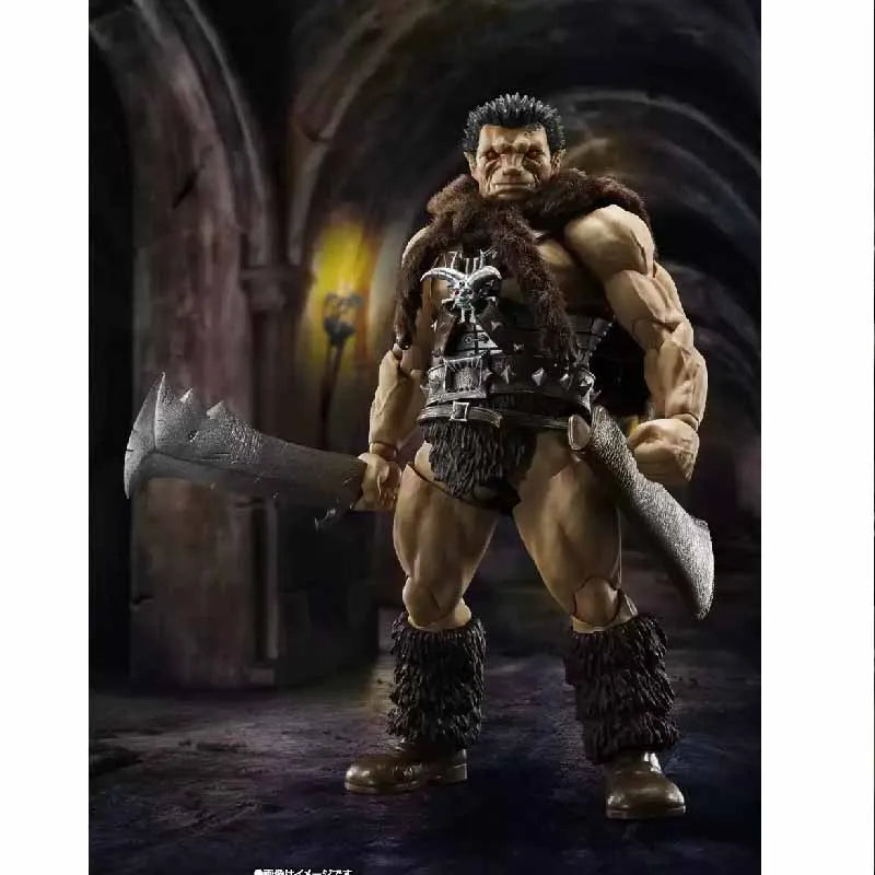Bandai Original SHF Anime Figure BERSERK NOSFER ATU ZODD Action Figure Toys For Boys /Girls /Kids /Christmas Gift
