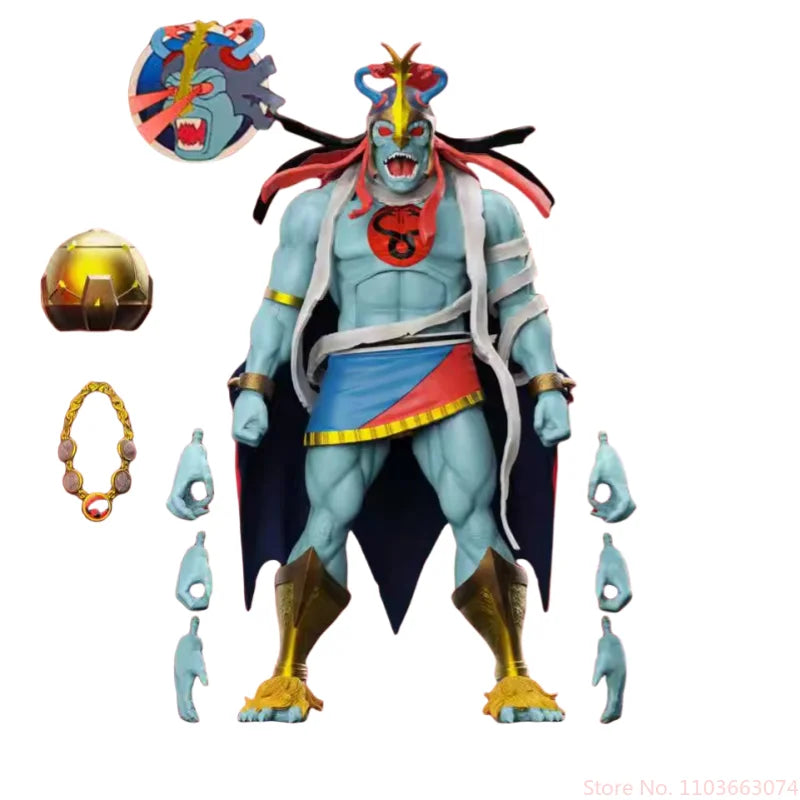 Super7 Sdcc 2024 Thundercats Mumm-Ra Light-Up Eyes Edition Poseable Figure